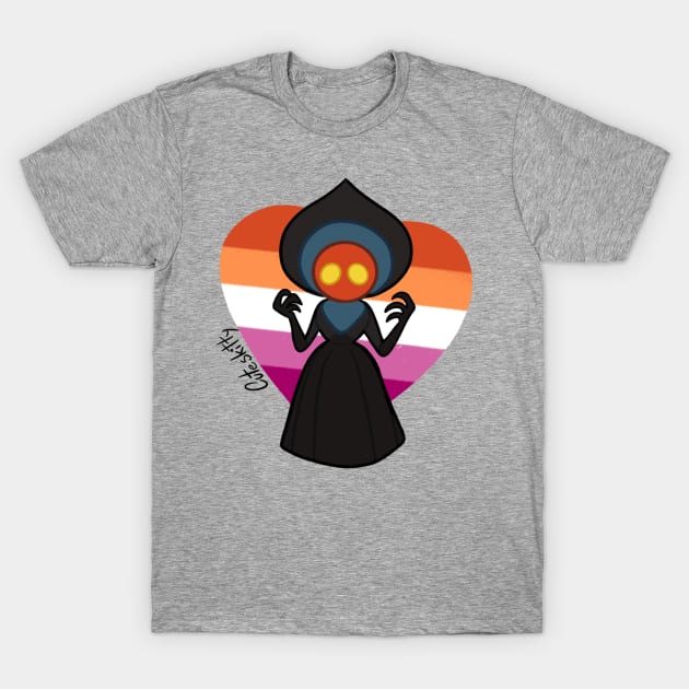 [Pride Cryptids] Flatwoods Monster T-Shirt by Cuteskitty